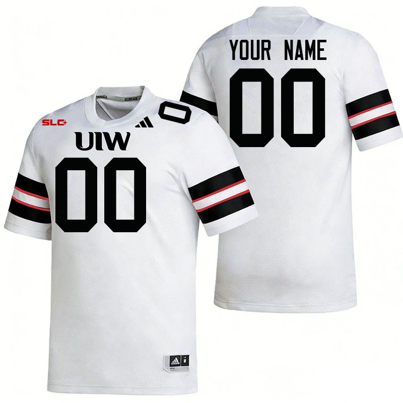 Custom Incarnate Word Cardinals Name And Number Football Jerseys-White